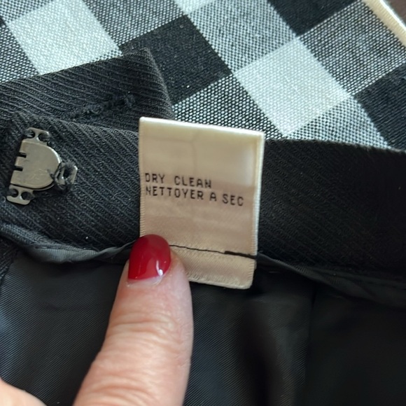 Talbots Petite Black Midi Front Slit skirt size 2P - Picture 11 of 11